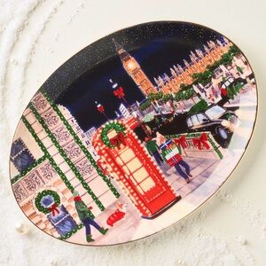 Anthropologie Holiday In The City Platter London